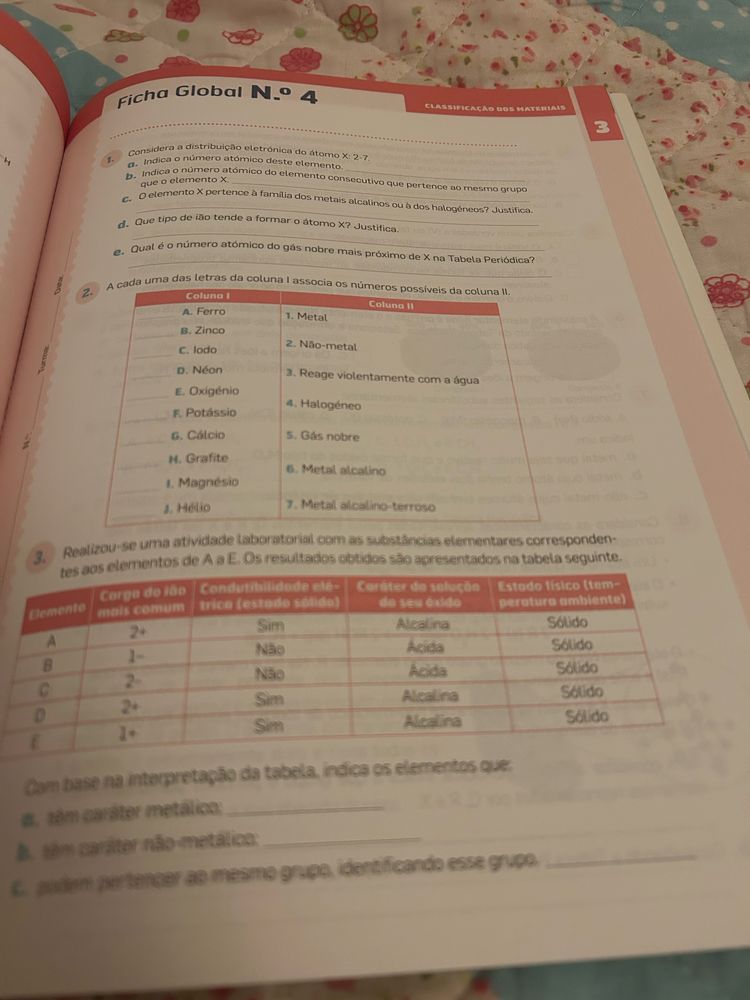 Universo FQ- caderno de atividades
