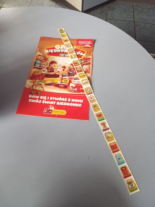 20 naklejek na gang biedroniaków