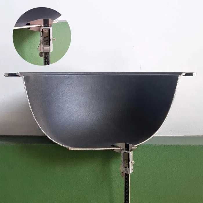 Казан 18л, Ø40см, вага 14,32кг з чавунною кришкою-сковородою (V18CP)