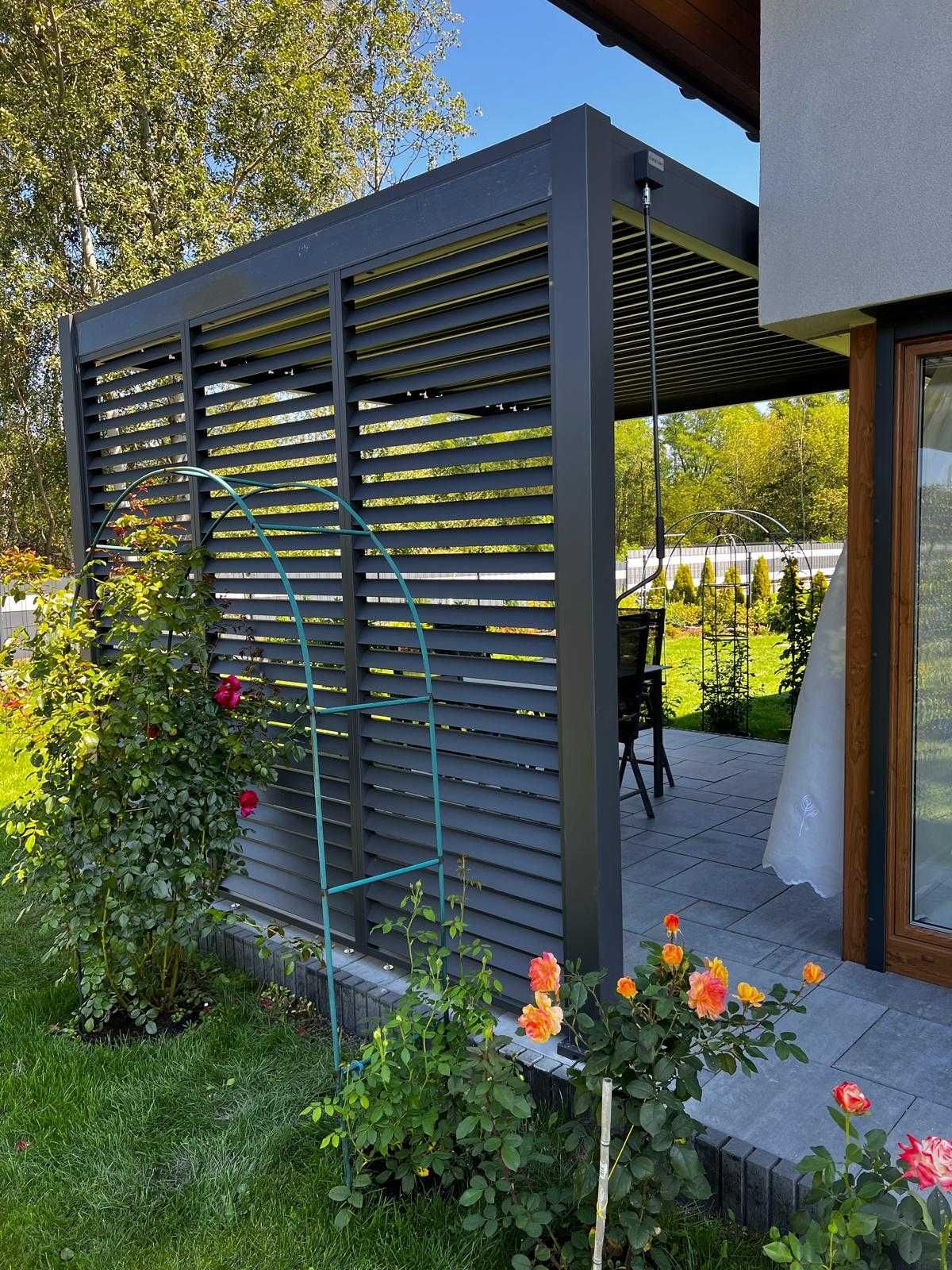 Pergola aluminiowa- zadaszenie wolnostojące