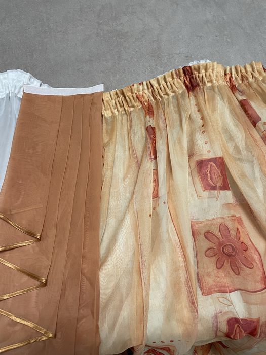 Тюль штори на кухню комплектом