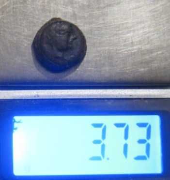 Ольвія , випуск 190-180 рр.до н.е. Лук і колчан. BZE, товста.