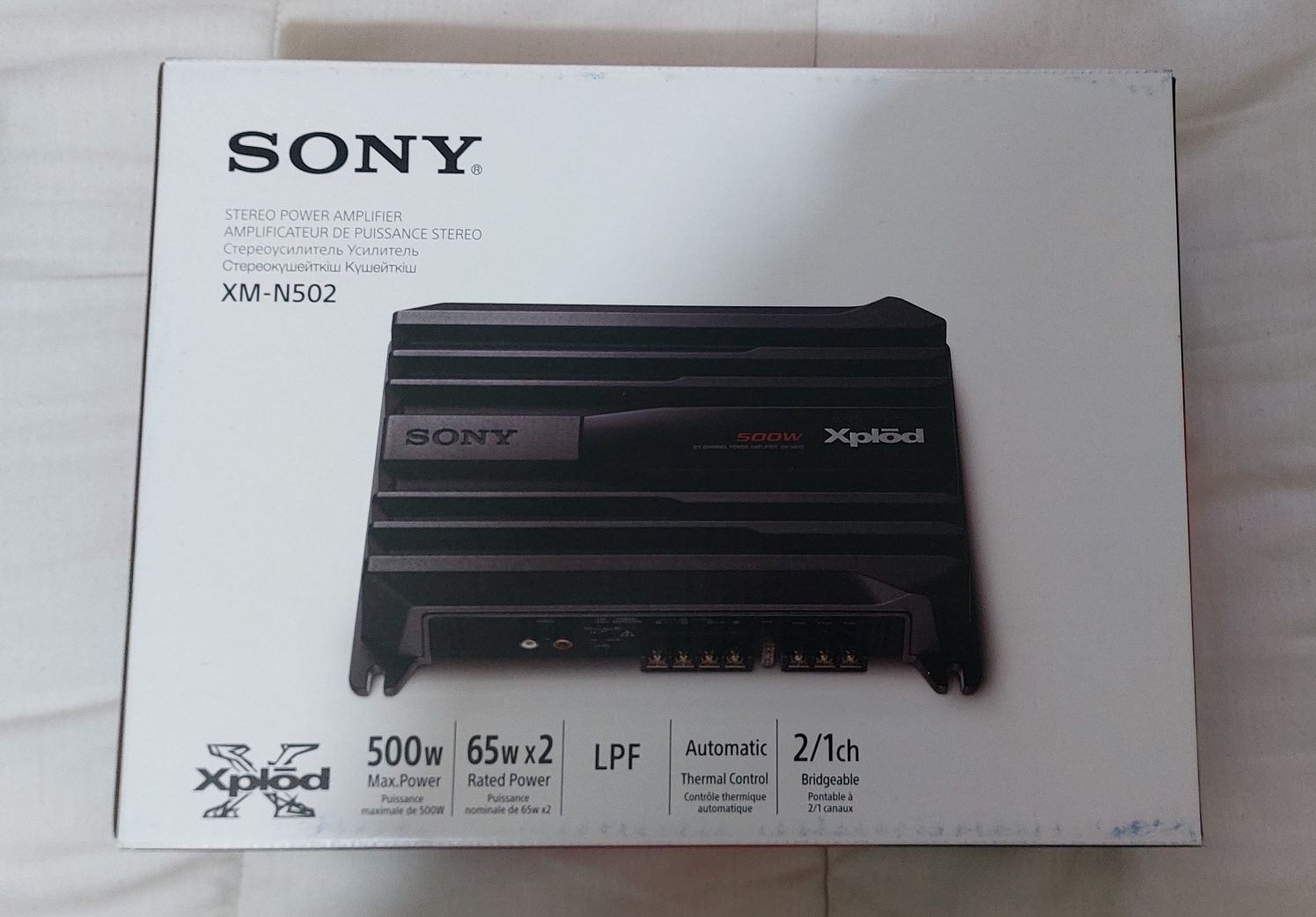 Amplificador Sony 500W XM-N502