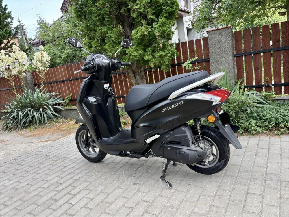 Yamaha Delight 125/50, gotowy do jazdy 2022r zarejestrowany i opłacony