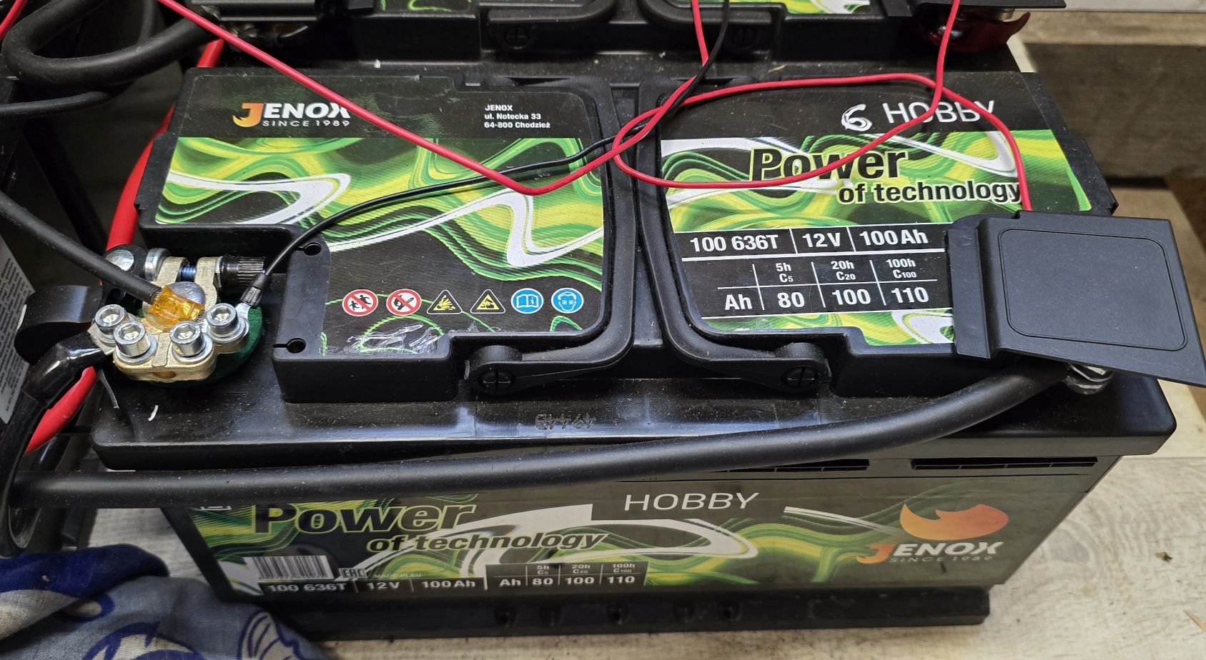 Akumulator Jenox Hobby 12V 100 Ah Gwarancja