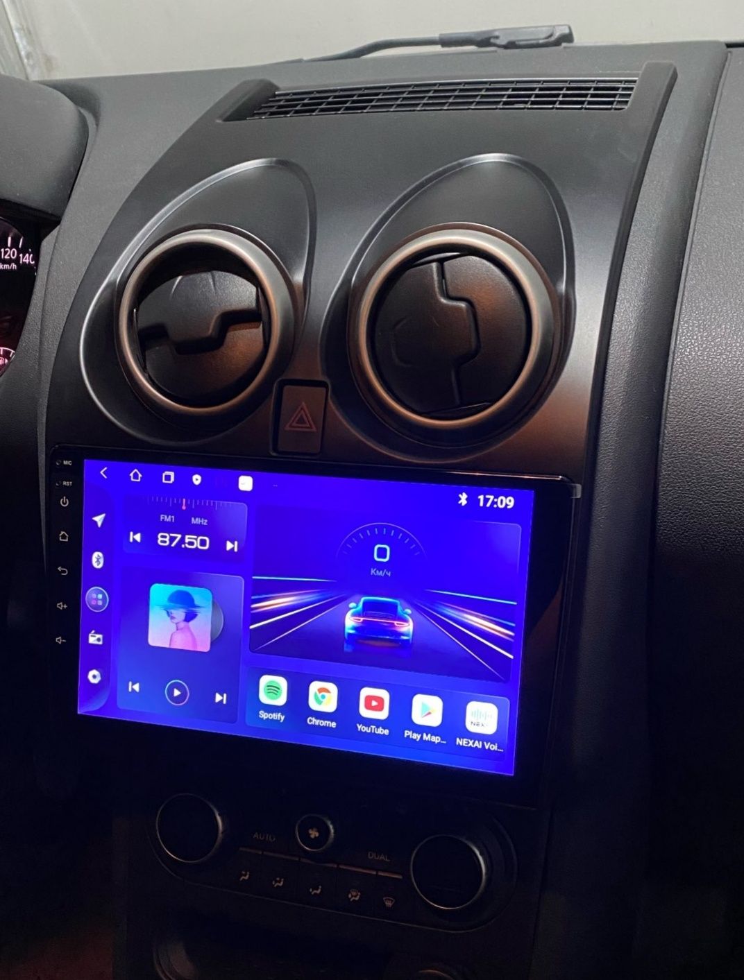 Radio Android Nissan Qashqai J10