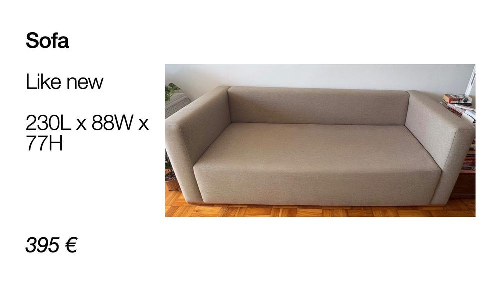 Sofa de 3 lugares