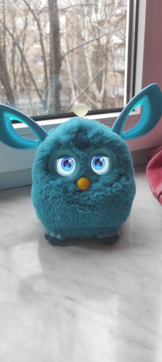 Интерактивный Furby Connect англоязычный Оригинал Редкий цвет Голубой