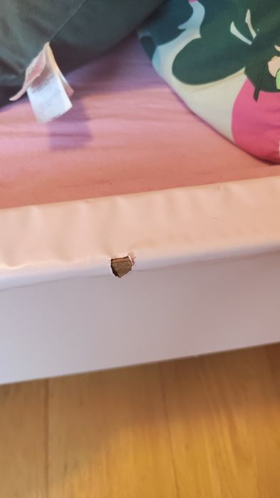 Cama infantil rosa extensível