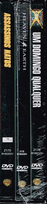 Caixa Colecção Oliver Stone com 3 Filmes em 3 DVDs - NOVOS! SELADOS!