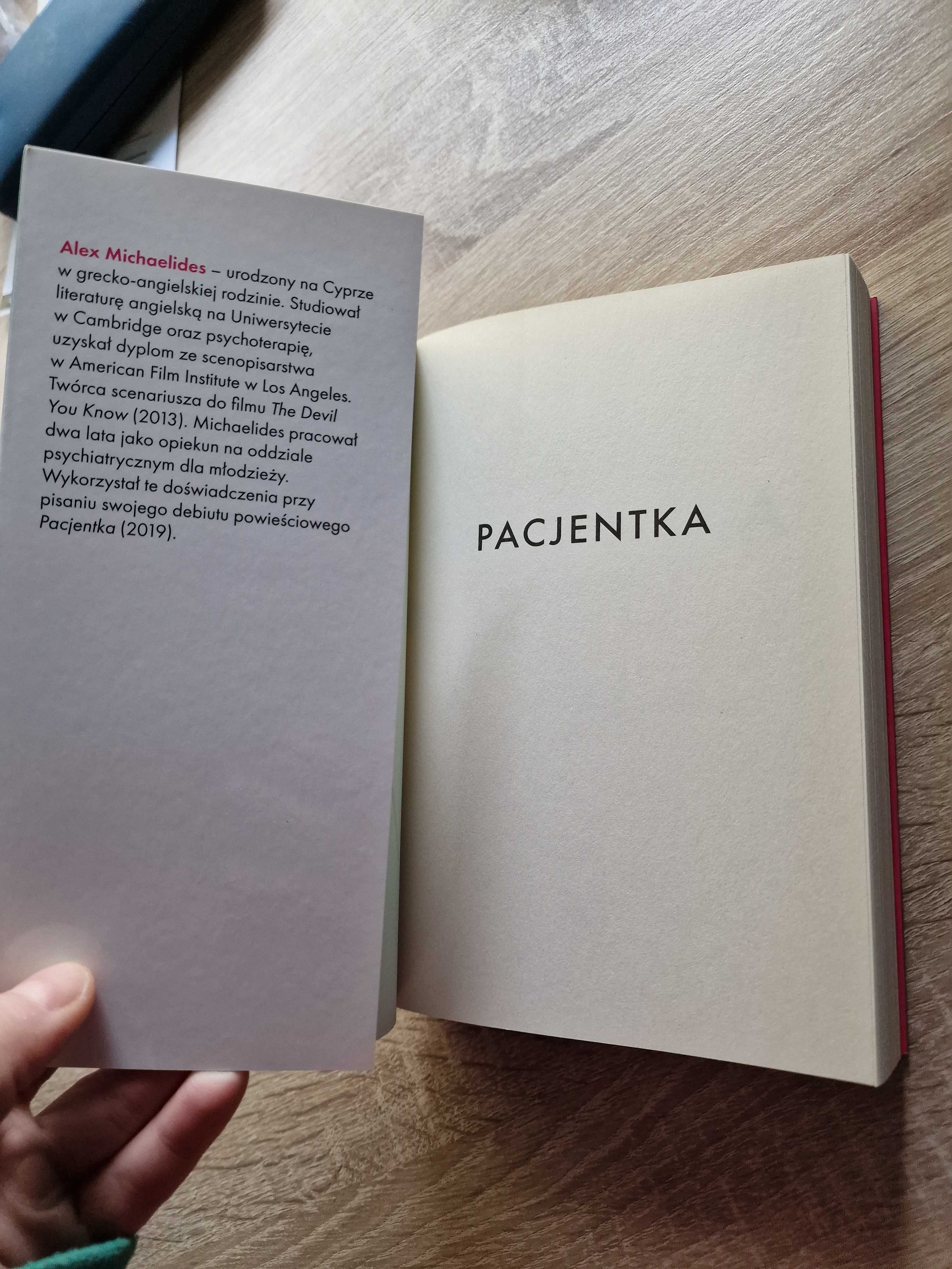 Książka Pacjentka Alex Michaelides