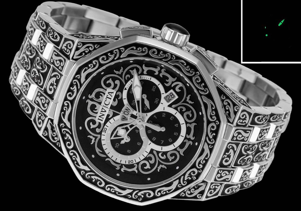 Годинник Invicta 44783 EXCALIBUR Swiss Ronda 5050.E 47 mm. 100 МТ.