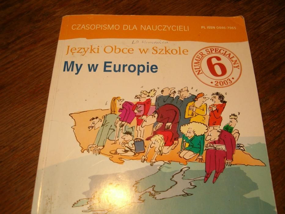 Języki obce w szkole.-My w Europie