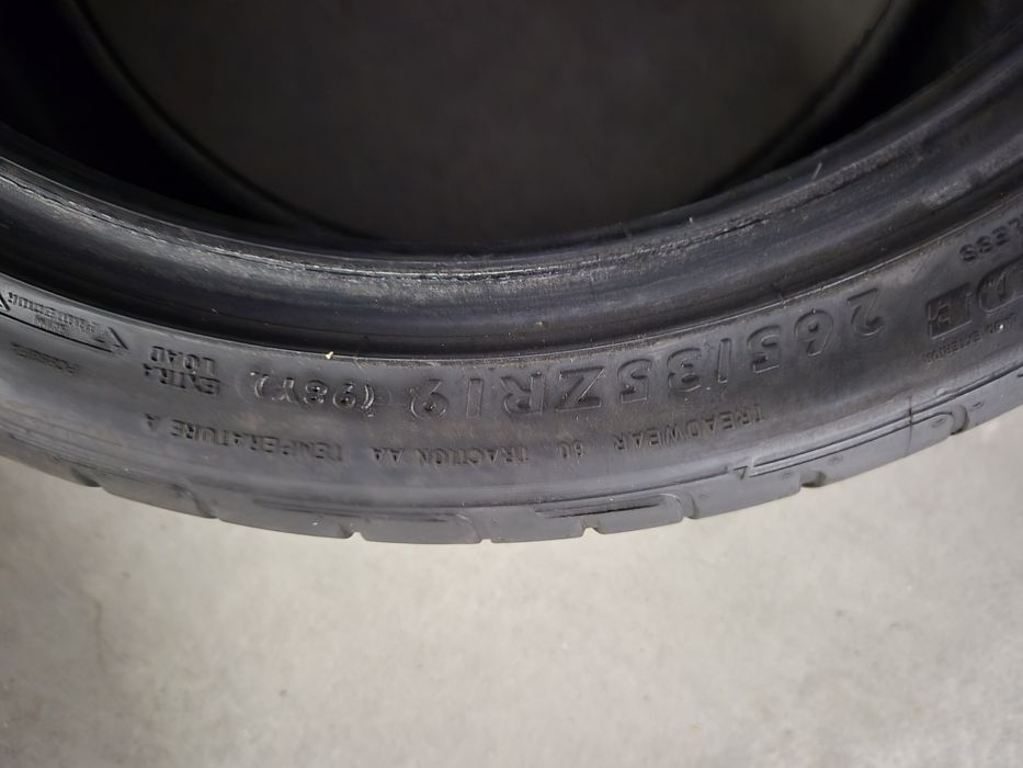 KOMPLET Dunlop Sport Maxx Race 265/35/19&305/30/19 103Y