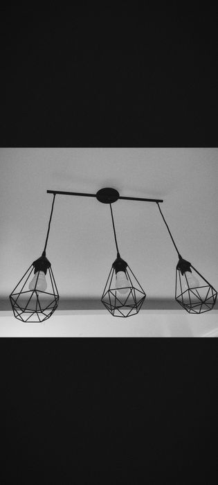 Candeeiro teto estilo industrial