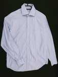 BT87 100% bawełna niebieska koszula męska elegancka slim fit Armani M