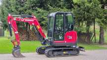 Yanmar SV26  Spłacone 100.000 zł. Koparka Yanmar SV26. Cesja leasing