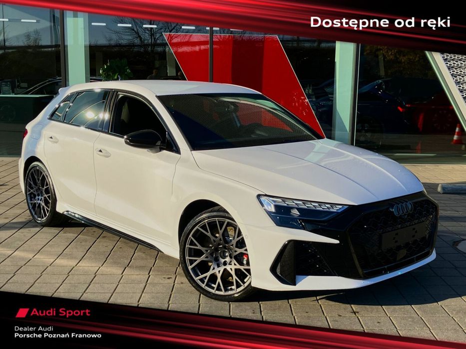 Audi RS3 Sportback Salon Polska, Dostępne w różnych konfiguracjach, Zapraszamy!
