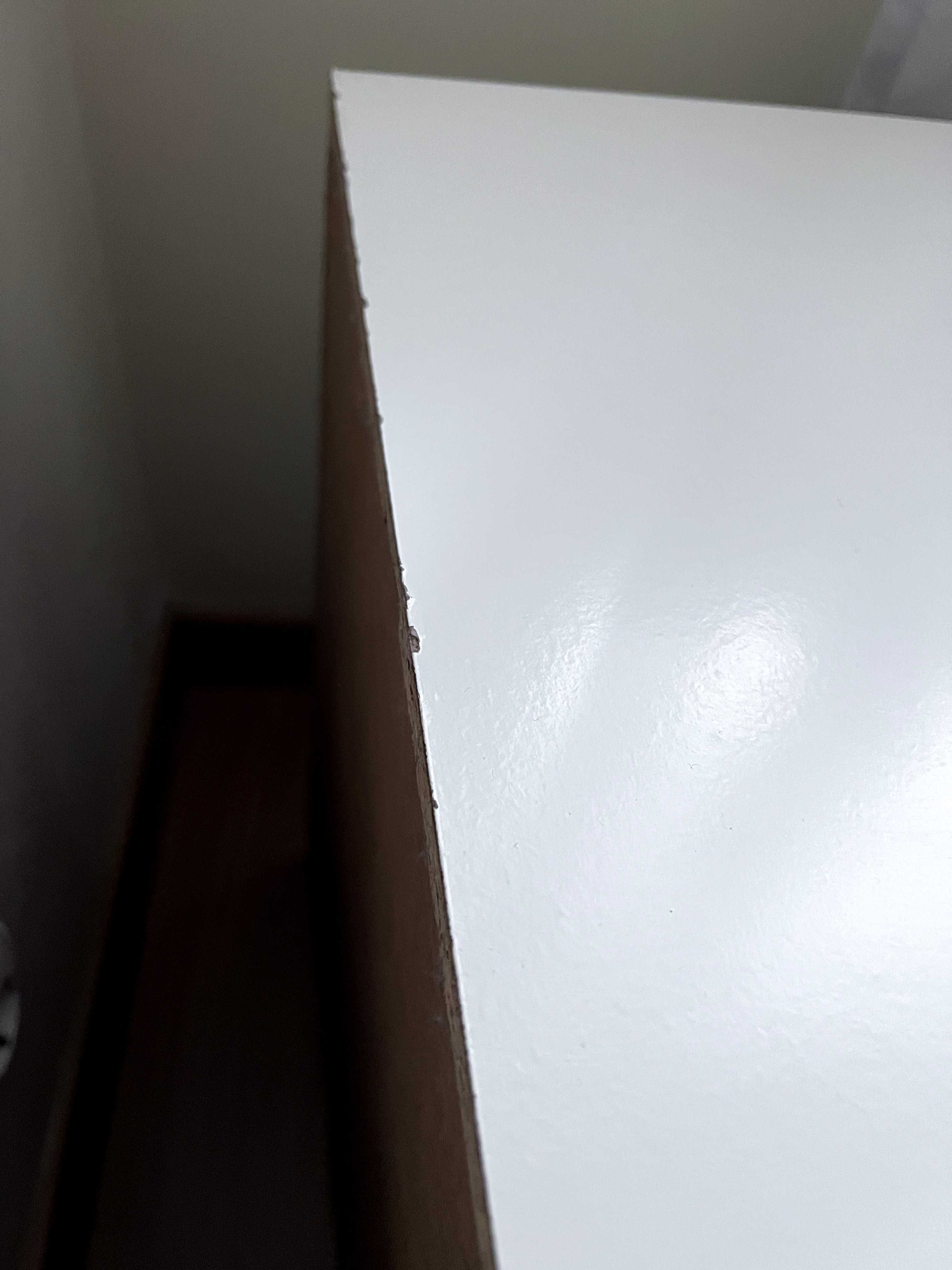 Mesinha de Cabeceira - MALM Cómoda c/2 gavetas, branco, 40x55 cm