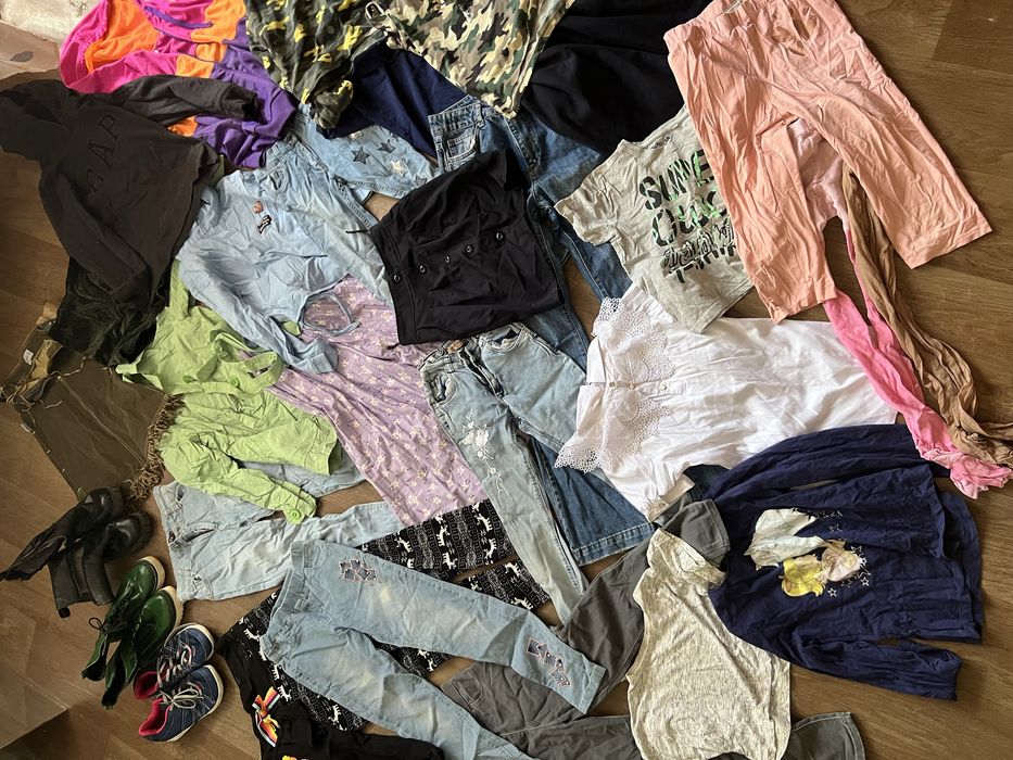 Вещи пакетом на девочку 9-12 лет, речі для дівчини