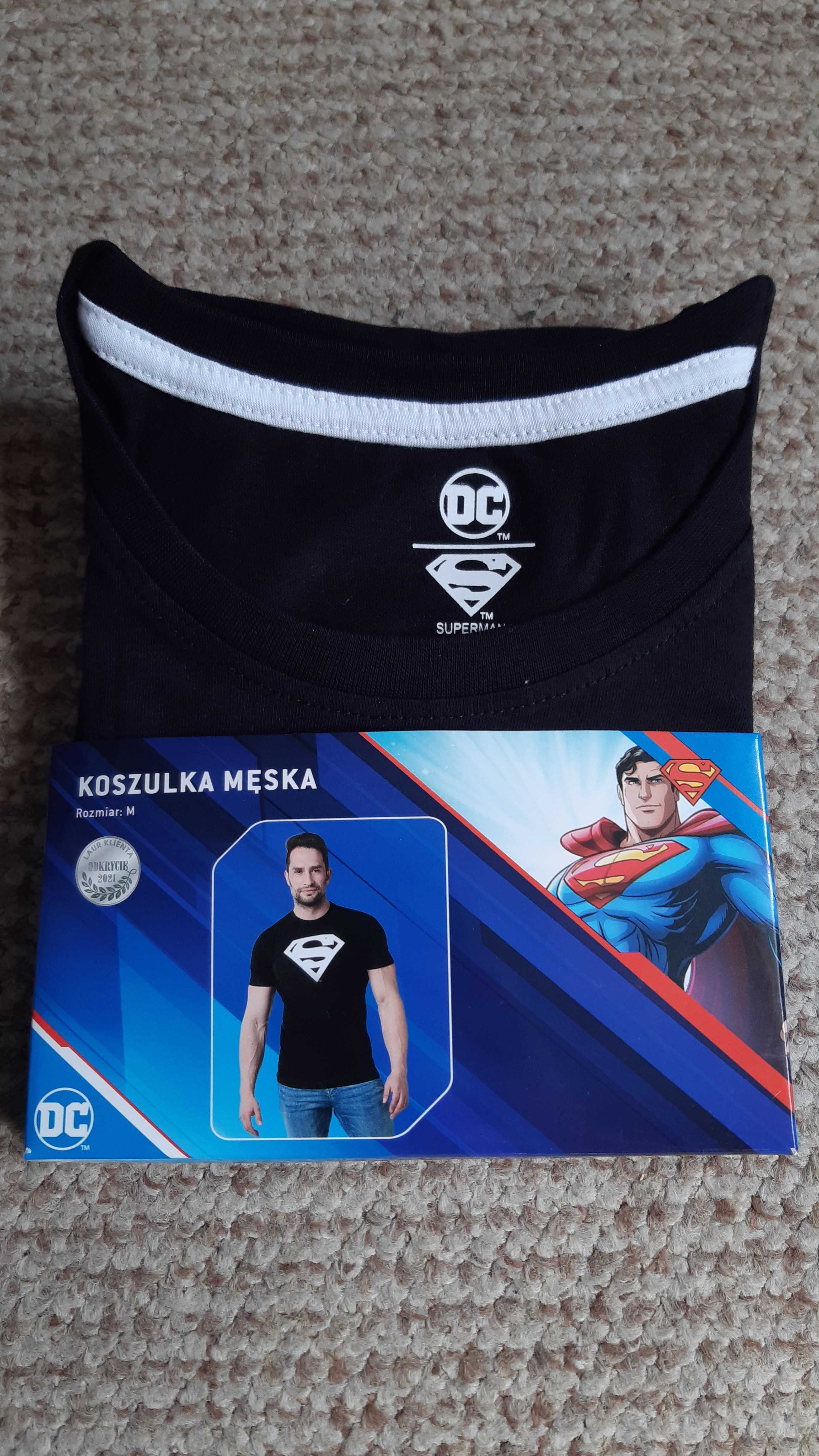 Nowa koszulka męska M Supermen t-shirt
