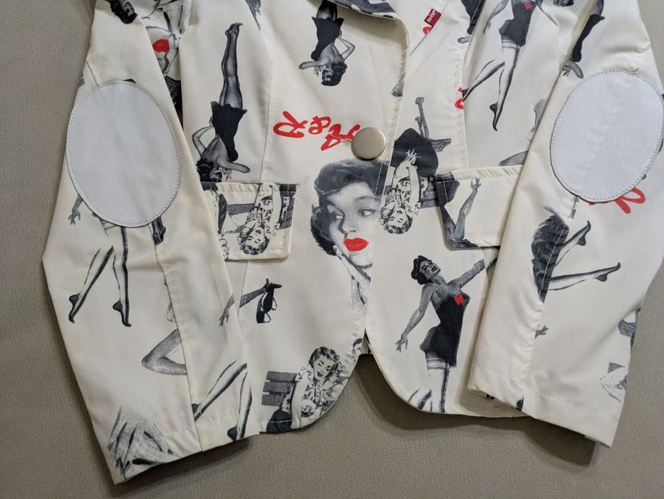 Blazer com padrão costumizado