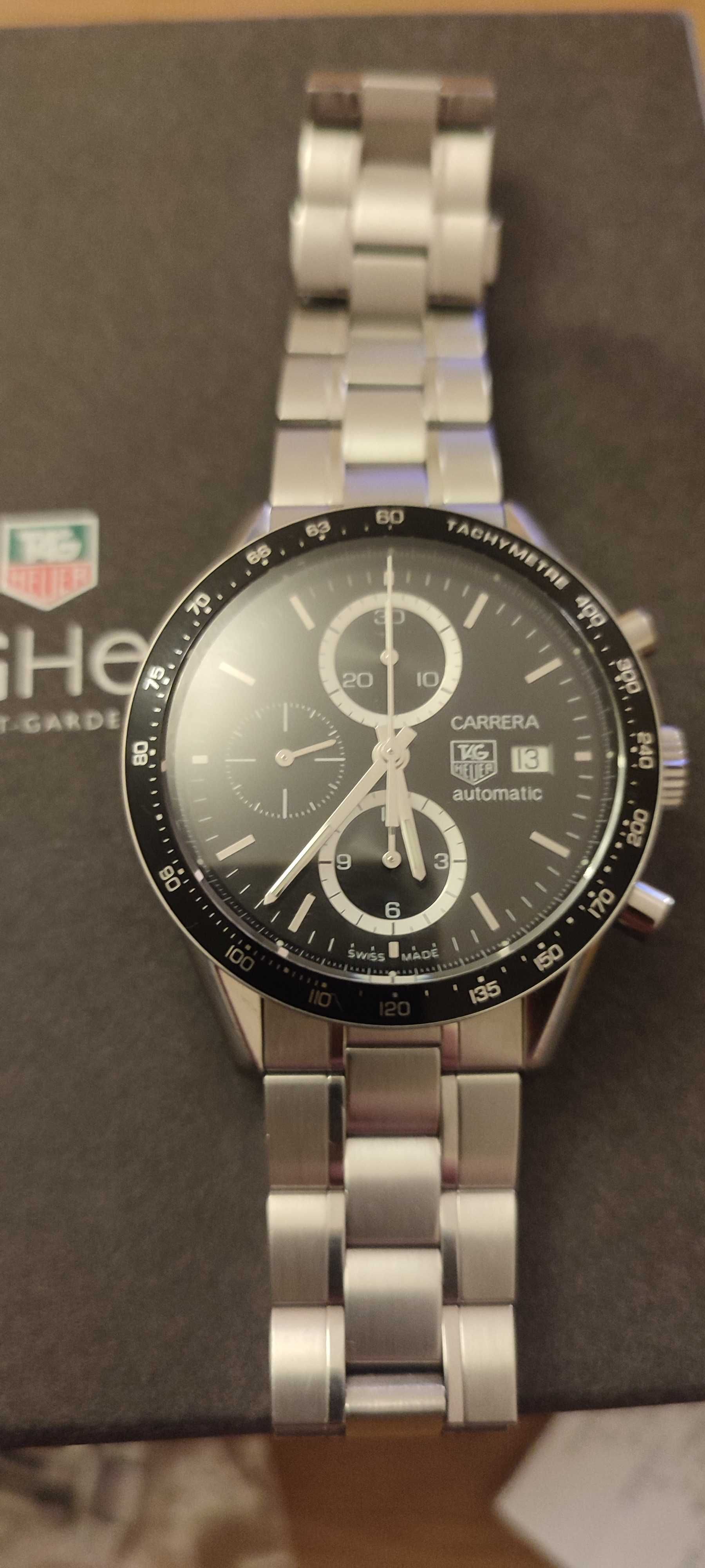 Piękny TAG Heuer Carrera Calibre 16 CV2010