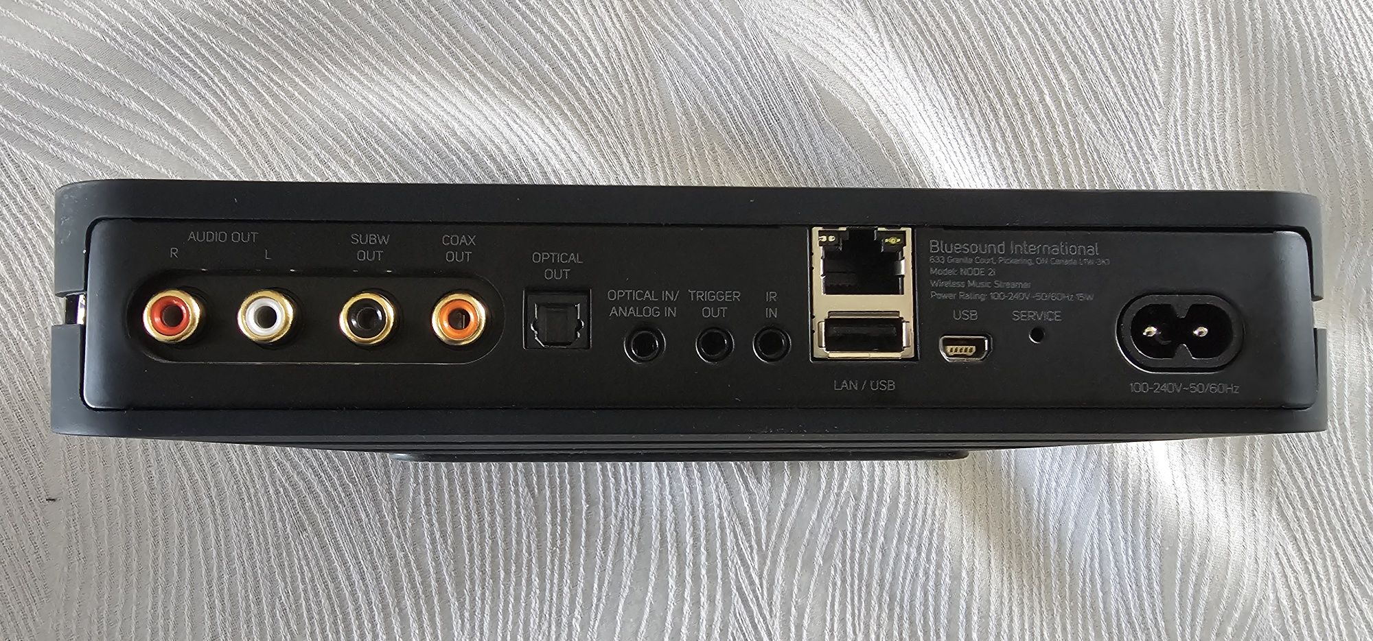 Odtwarzacz sieciowy Bluesound Node 2i