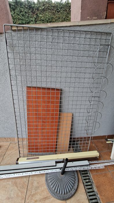 Sprzedam szyny i kraty sklepowe