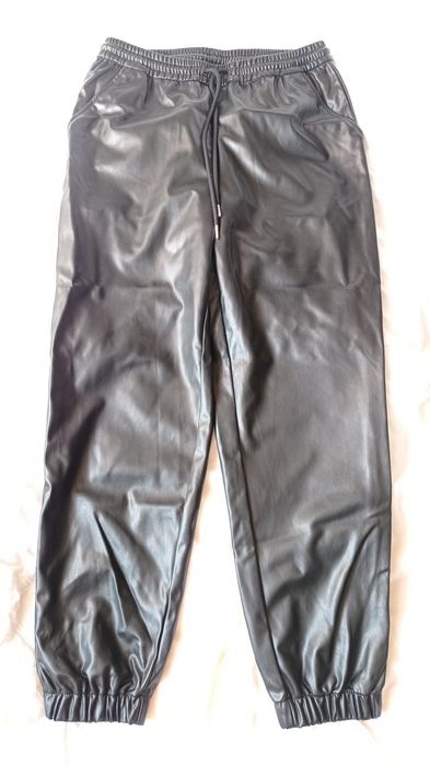 Джогеры из эко кожи