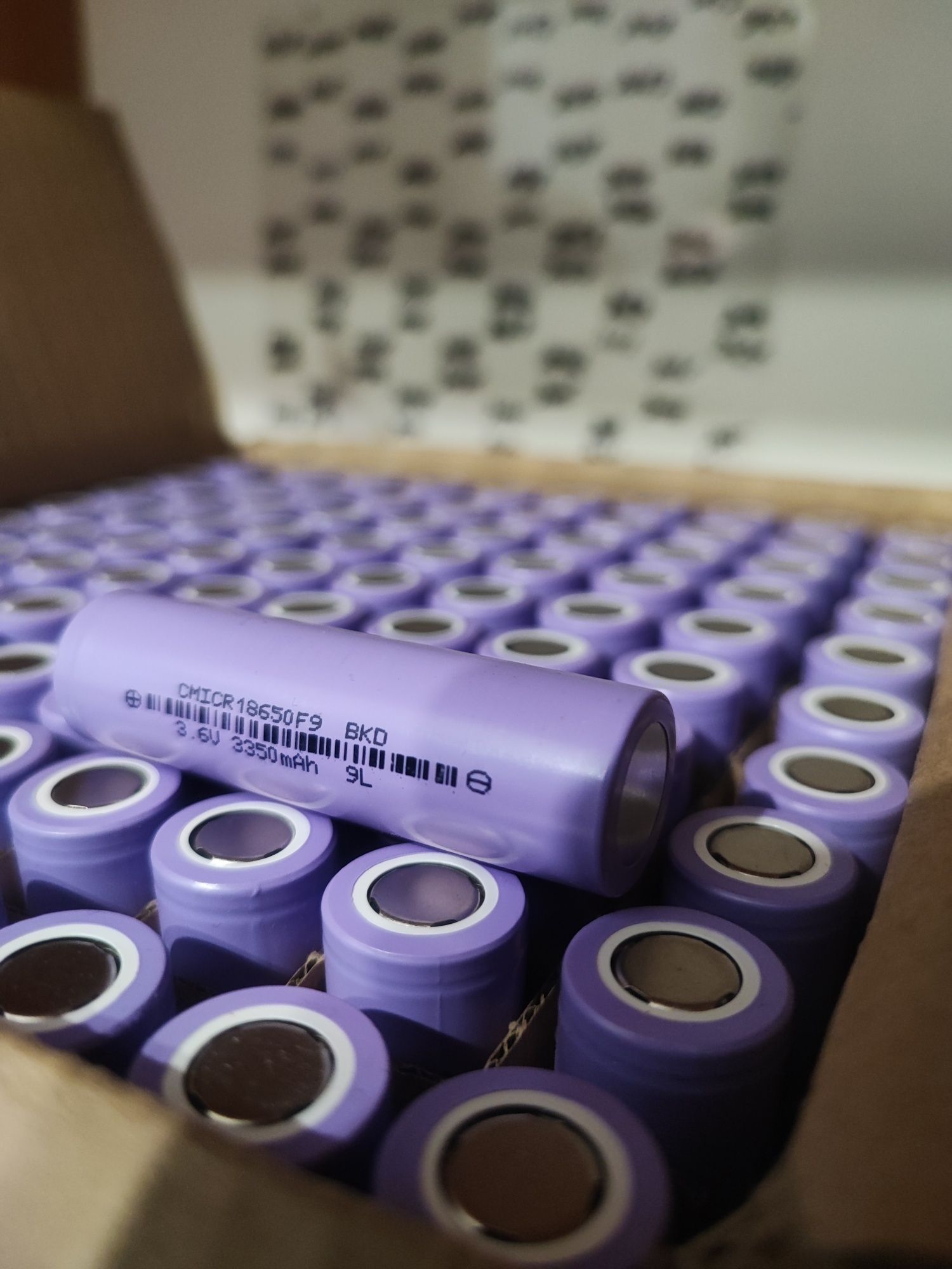 Акумулятор Li-ion 18650. 3.6v 3350 mAH. 20A (високотоковий)