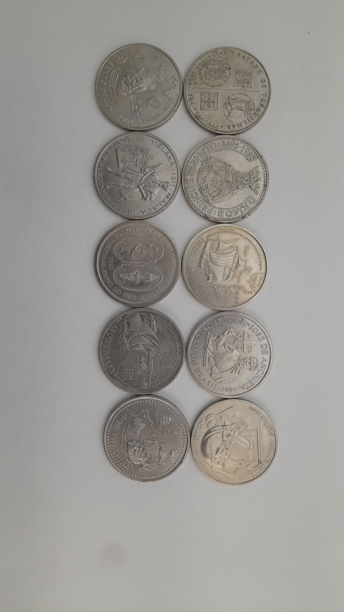 Ccolecção  de moedas de 200 escudos