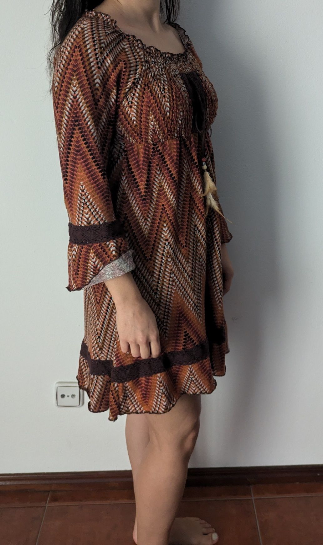 Vestido étnico Natura