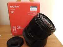 Sony FE 28 f/2.0 + tulipan - stan bardzo dobry