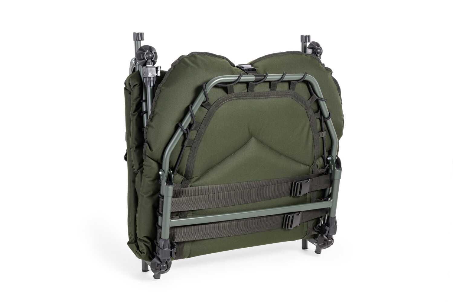 Розкладачка коропова Mivardi Pro Hex 8 туристичне польове ліжко 205*82