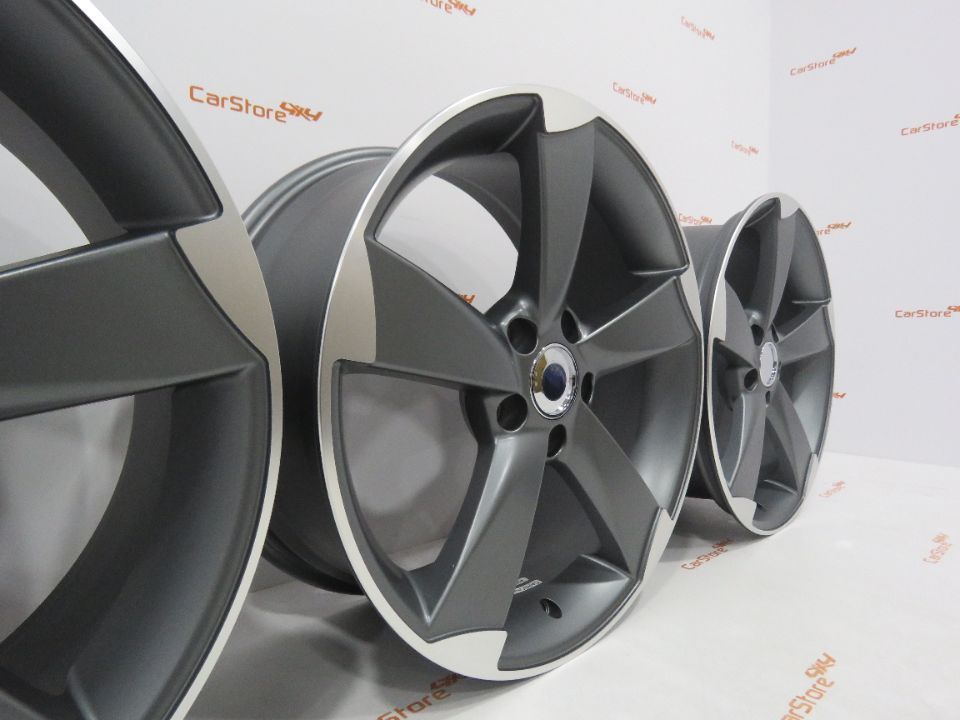 Jantes Look Audi Rotor 18 '' 8 et45 5x112 Antracite