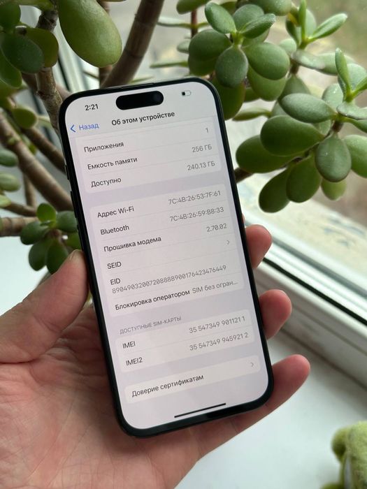 IPHONE 15 PRO 256 Neverlock