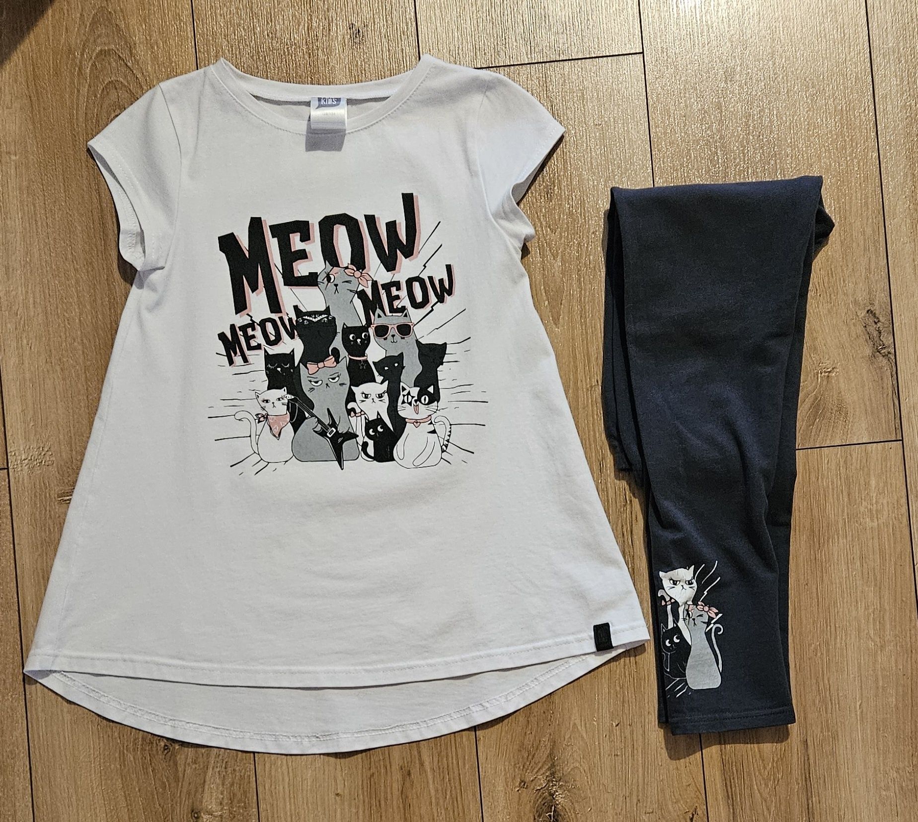 Tshirt legginsy komplet All For Kids 128/134