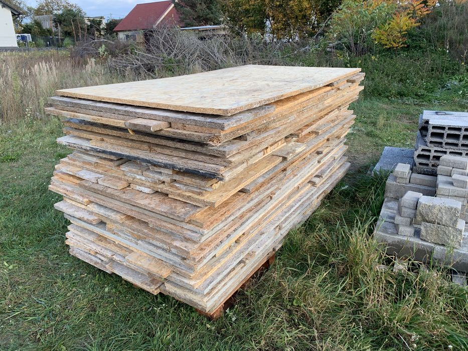 Plyta OSB na szalunek, wieniec.