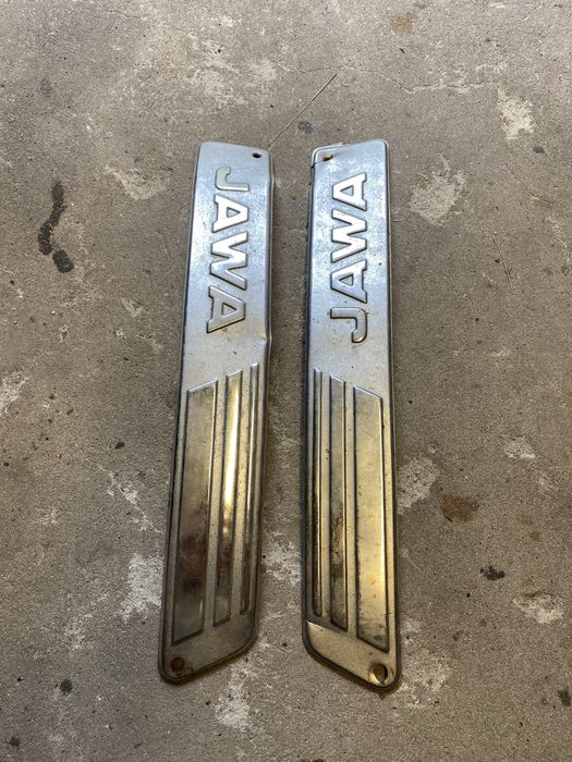 Emblemat nakładki na bak zbiornik jawa 350 emblematy logo komplet