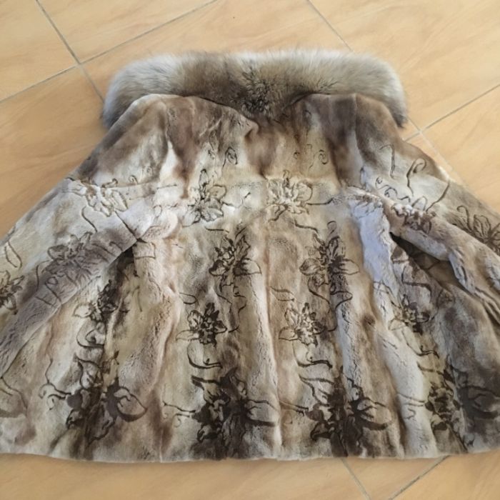 норковый полушубок Saga Furs Royal