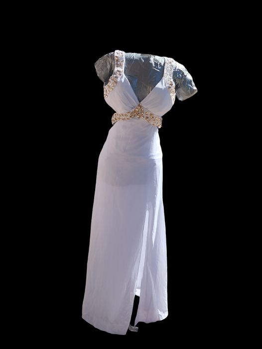 Vestido branco grego