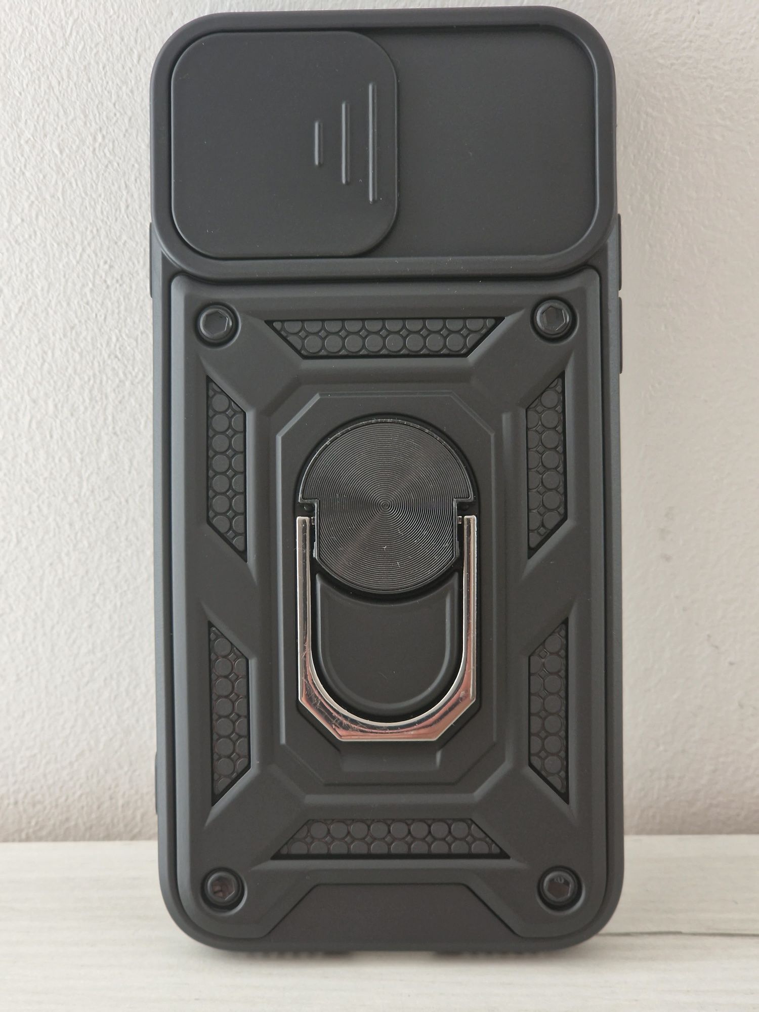 Slide Camera Armor Case do Iphone 7/8/SE 2020/SE 2022 Czarny