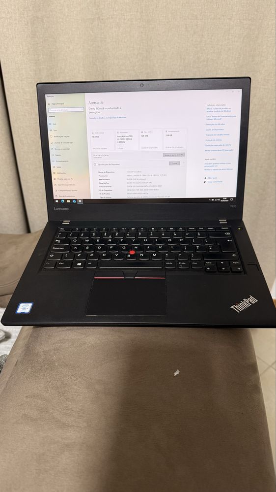 Lenovo ThinkPad i5-7300U 16GB SSD 240GB