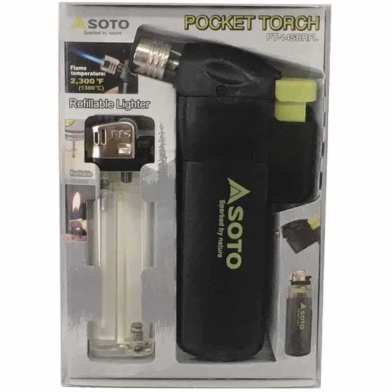 Турбозапальничка Soto Pocket Torch PT-14SB (Японія)