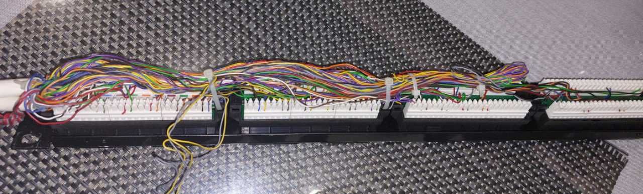 Centrala tel. Panasonic KX-TEM824PD plus PATCHPANEL 24 PORT