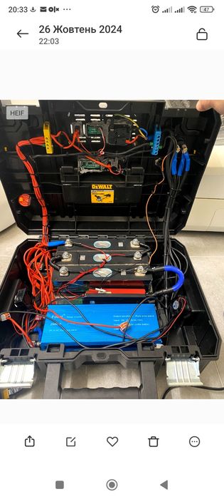 Зарядна станція,2600ват,LiFePO4.120A.