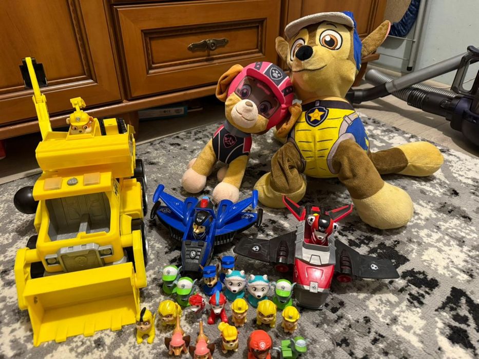 Щенячий патруль paw patrol машина кремеза літак гонщик маршал