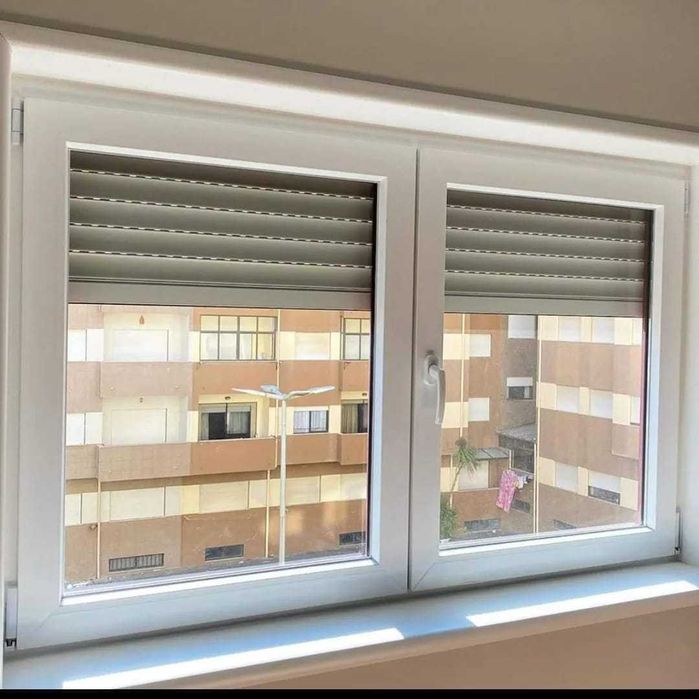 Portas e janelas em PVC A+