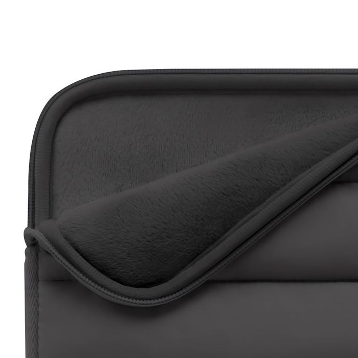 Etui TECH-PROTECT Fluffy DO Laptopa 13-14" Miękka Ochrona Czarne